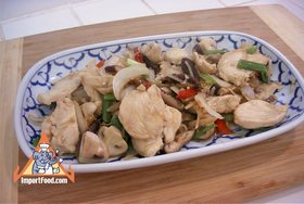 Ginger Chicken, 'Gai Pad Khing' - Ginger Chicken, 'Gai Pad Khing'