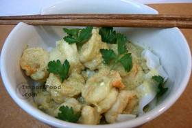 Thai Green Curry Shrimp with Noodles - Green Curry Shrimp with Noodles