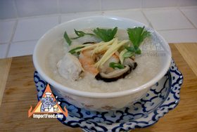 Thai Congee, Rice Porridge, Seafood - Seafood Congee, Rice Porridge