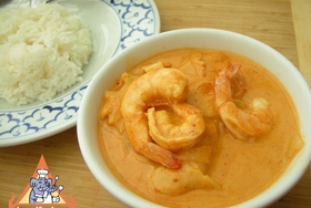 Kaeng Kua Sour Bamboo Shoot with Shrimp - Kaeng Kua Sour Bamboo Shoot with Shrimp