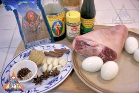 Pork Leg on Rice, 'Khao Kha Moo'