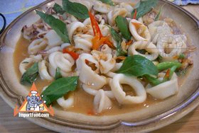 Squid Pad Ki Mao - Squid Pad Ki Mao