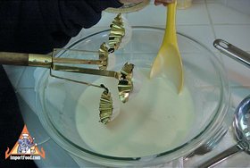Golden Thai Pastry Cups, 'Kratong Tong' - Add some coating if necessary