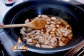 Korat-Style Stir-Fried Noodles, 'Pad Korat' - After adding ingredients