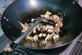 Thai-Style Fried Noodles, 'Pad Thai' - Add tofu, fry