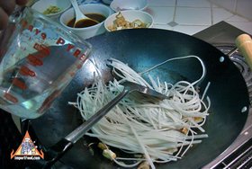 Thai-Style Fried Noodles, 'Pad Thai' - Add water, cook