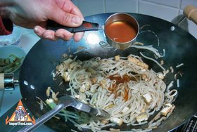 Thai-Style Fried Noodles, 'Pad Thai' - Add your pad Thai sauce