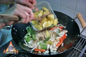 Thai Pineapple Fried Rice, 'Khao Pad Sopparot' - Add pineapple