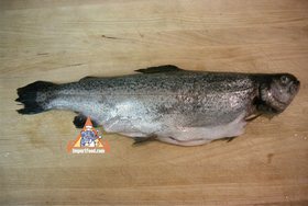Cotton Fish with Green Mango Salad, 'Pla Dook Foo' - Freshwater fish