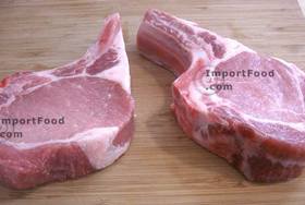 Chinese-Style Red Pork - Pork rib chops