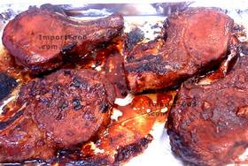 Chinese-Style Red Pork - After broiling