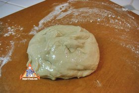Roti Recipe - Knead and let sit 30 min