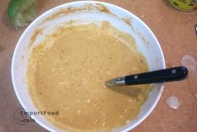 Chicken Satay, 'Satay Gai' - Mix up the peanut sauce