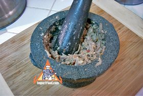 Vegetable Curry, 'Sayur Lodeh' - Prepare paste