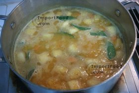 Thai-Style Butternut Squash Soup - Simmer