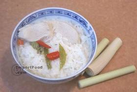 Thai Chicken Soup with Coconut Milk, 'Tom Kha Gai' - Chicken Soup with Coconut Milk, 'Tom Kha Gai'