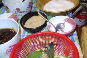 Thai Street Vendor for Thai Prawn Soup with Lemongrass, 'Tom Yum Goong'