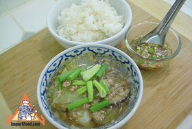 Bean Vermicelli Soup with Pork, 'Tom Jude Woonsen' - Bean Vermicelli Soup with Pork, 'Tom Jude Woonsen'