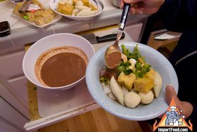 Yentafo - Spoon over fermented tofu
