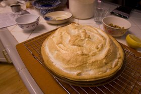 Young Coconut Cream Pie - Young coconut pie, sweet &amp; delicious