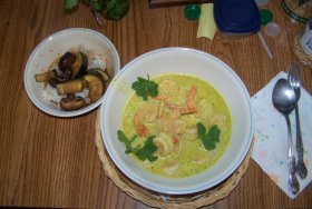 User uploaded image for Thai Green Curry Shrimp with Noodles