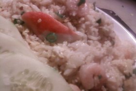 User uploaded image for Fried Rice with Prawns and Egg, 'Khao Pad Goong Sai Khai'