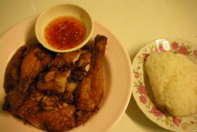 Served with Sticky Rice
