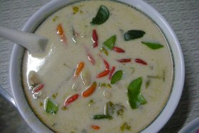 Tom Kha in Kanchanaburi