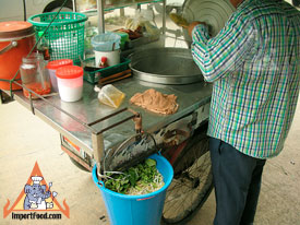Thai reggae street vendor noodles