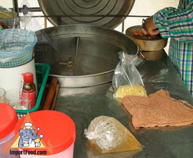 Thai reggae street vendor noodles