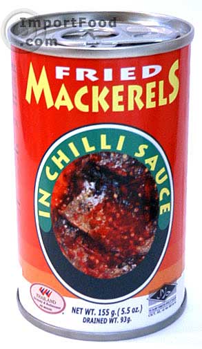 mackerels in chile sauce, thai