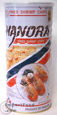 shrimp chips, manora