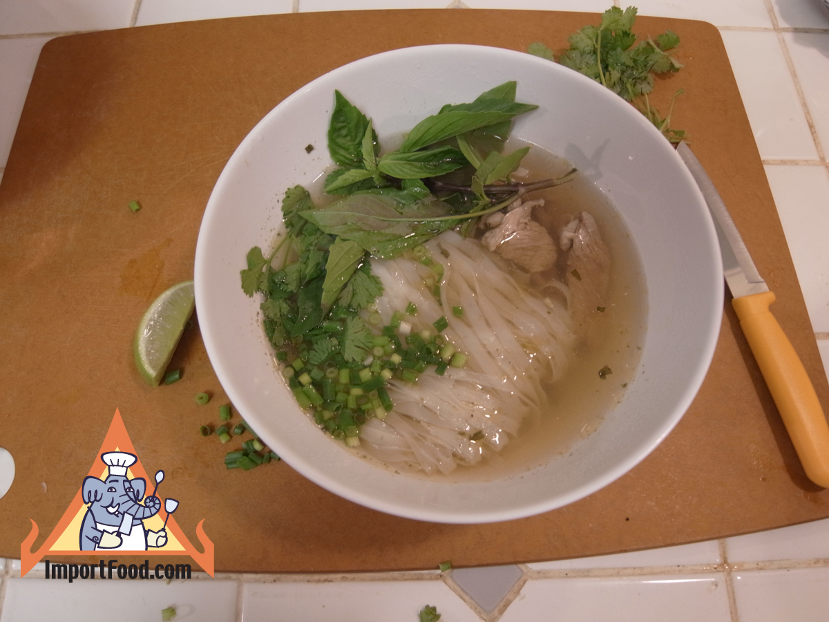 Mama brand instant pho noodle soup, available online from