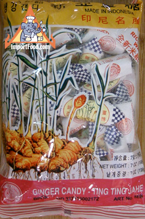 ginger candy, ting ting jahe