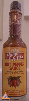 labuyo hot sauce, mama sitas