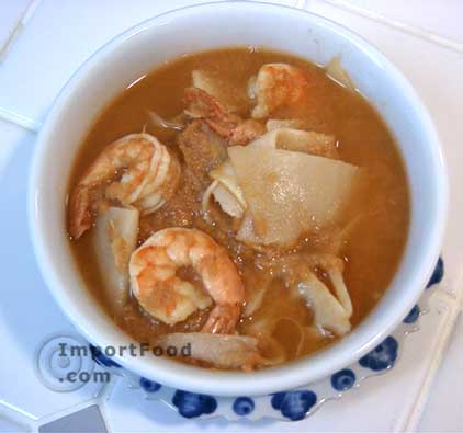 gaeng som sour soup thai