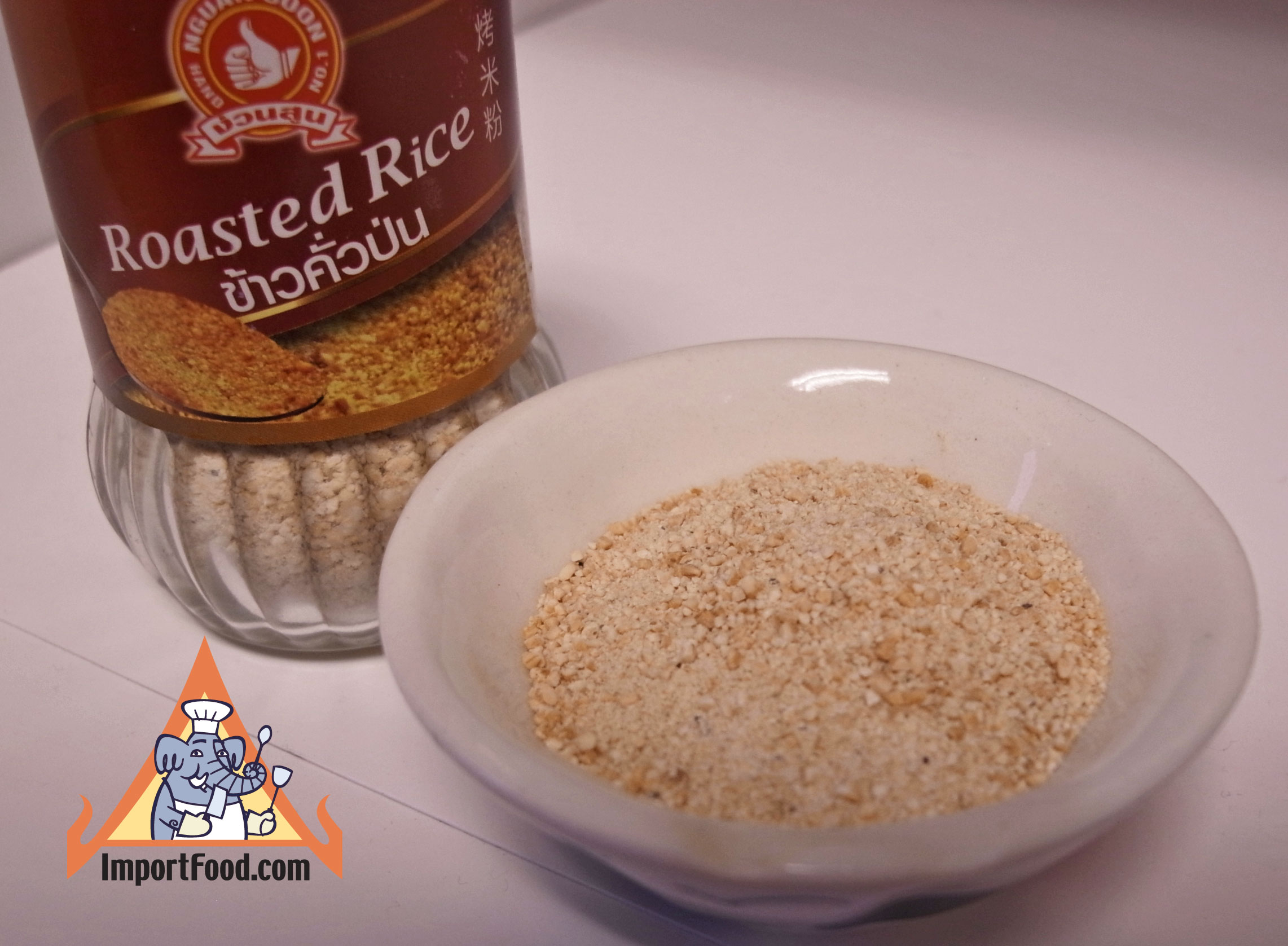 Roasted Rice Powder, Khao Koor, available online from