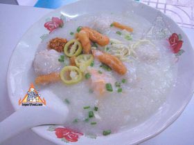 Bangkok Sidewalk Vendor Joke 38  - Joke with Pork, Donut and Ginger Topping