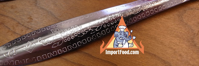 Thai spoon and fork