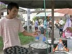 Street Vendor Prepares Khanom Krok