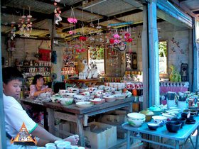 Koh Kred Island, Artisan Food and Pottery - Pottery village