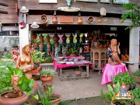 Koh Kred Island, Artisan Food and Pottery