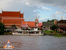 Koh Kred Island, Artisan Food and Pottery - Crossing the river