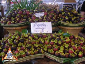 Entertaining Tour of Or Tor Kor Market - Mangosteen