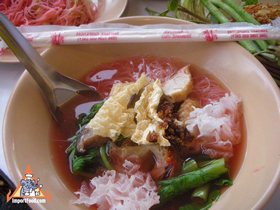 Entertaining Tour of Or Tor Kor Market - Soup Noodles