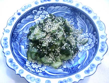 wakame salad sunomo