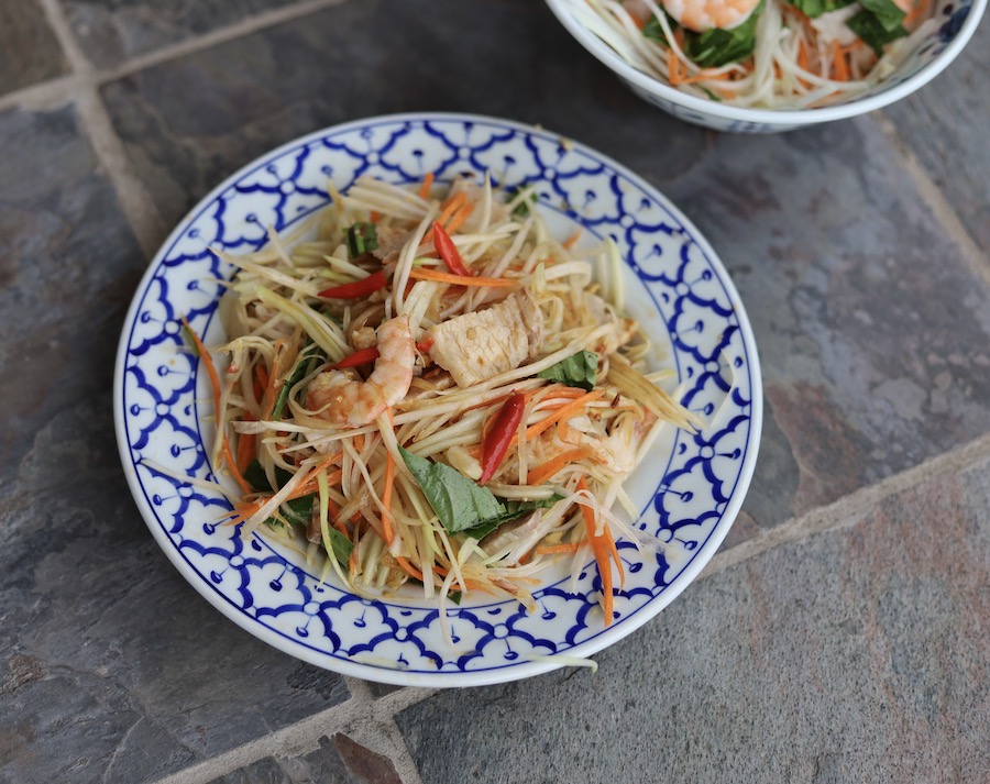 vietnam green papaya salad ingredients