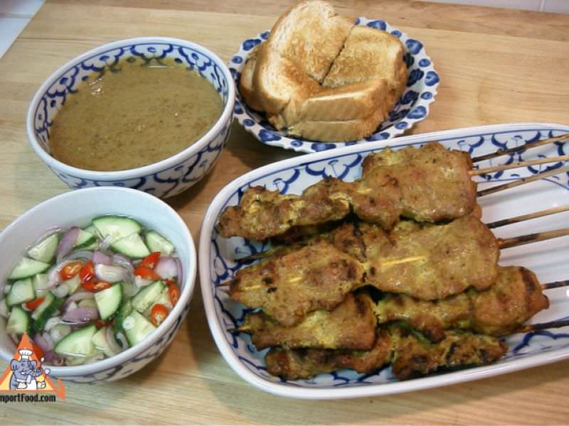 Recipe Thai Pork Satay Moo Satay Importfood
