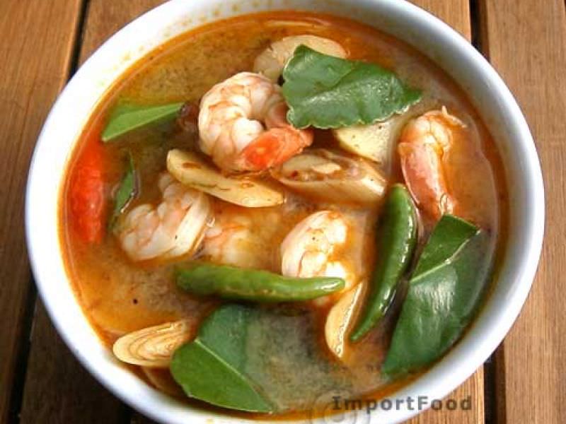 Recipe Thai Prawn Soup with Lemongrass, 'Tom Yum Goong'