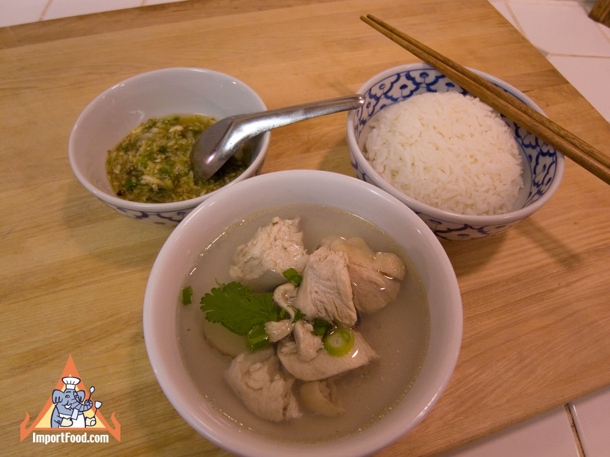 Gai Tom Kha Namsai, Rayong Style